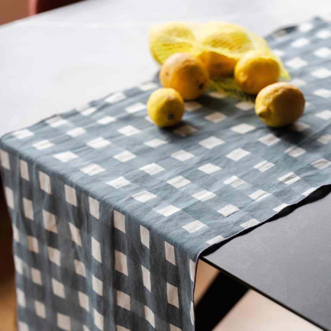 Goldie Home Linen Table Runner - Thumbnail 4