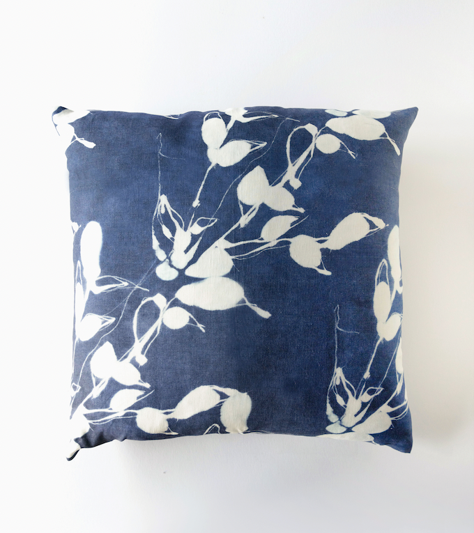 Goldie Home Porto Print Linen Throw Pillow