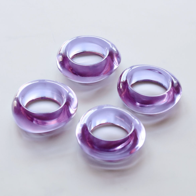 Lavender Napkin Rings